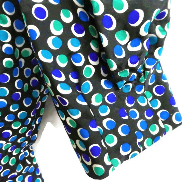 SiLK Adrianna Papell Dress Pure Silk Wrap Puff Sleeves Double Breasted Belted S - Picture 5 of 11